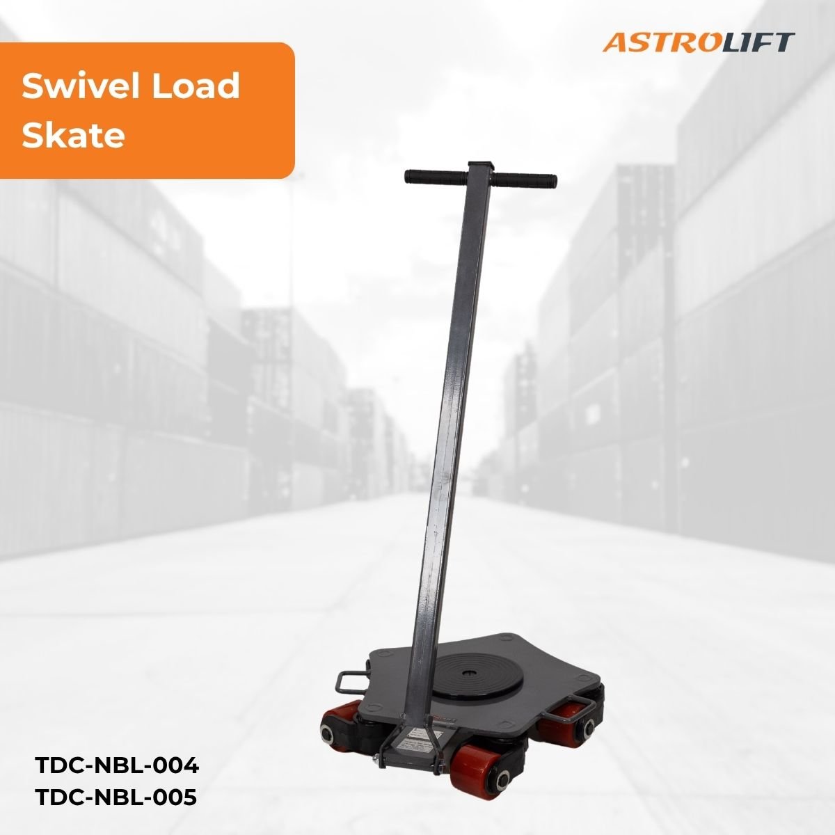 Buy Swivel Load Skate in Load Skates available at Astrolift NZ